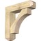 Ekena Millwork Westlake Craftsman Rough Sawn Bracket w/ Offset Brace, Douglas Fir, 8"W x 32"D x 32"H BKT0806X32X32WTL04RDF - alternate 1